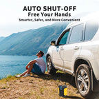 12V DC Tier Inflator, Auto Shut-Off 150PSI Air Pump for Car, Portable Tires Air Compressor