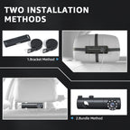 Baby Car Camera, HD Display Baby Car Mirror with Night Vision Feature, 4.3 Inch