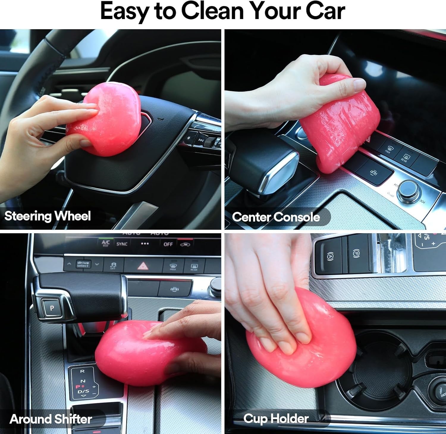 PULIDIKI Car Cleaning Gel for Car Cleaning Putty Car Putty Auto Detailing Tools