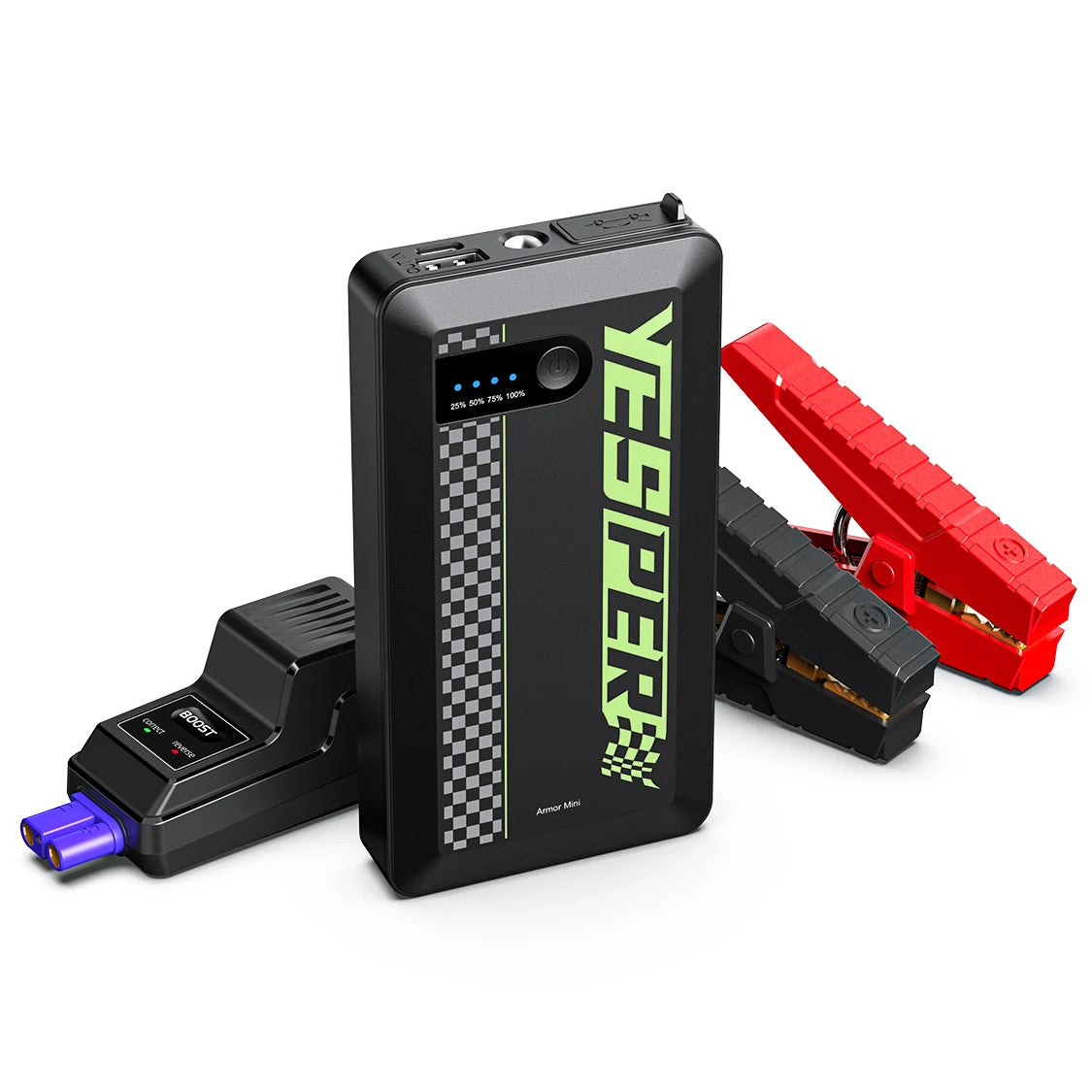 Car Battery Jump Box ,1500A Portable Car Charger Battery Jump Start All Weight 0.70Lbs Jump Pack for Automotive Batteries