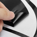 135X21Cm Car Window Visor Vinyl Windshield Banner Strip Racing Waterproof Window Car Sun Decorative Stickers Sunscreen Blank