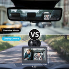 Baby Car Back Seat Camera, 4.3" HD Monitor Screen, Night Vision Baby Car Mirror