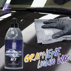 Graphene Liquid Wax - Graphene Spray Wax | Ultra-Slick Gloss Finish on Paint | Hyper Hydrophobic | Protection | Easy Application