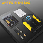 12V DC Tier Inflator, Auto Shut-Off 150PSI Air Pump for Car, Portable Tires Air Compressor