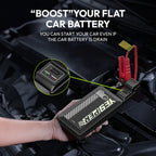 Car Battery Jump Box ,1500A Portable Car Charger Battery Jump Start All Weight 0.70Lbs Jump Pack for Automotive Batteries