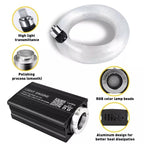 1000PCS Fiber Optic Car Home Headliner Star Light Kit Roof Twinkle Ceiling Light