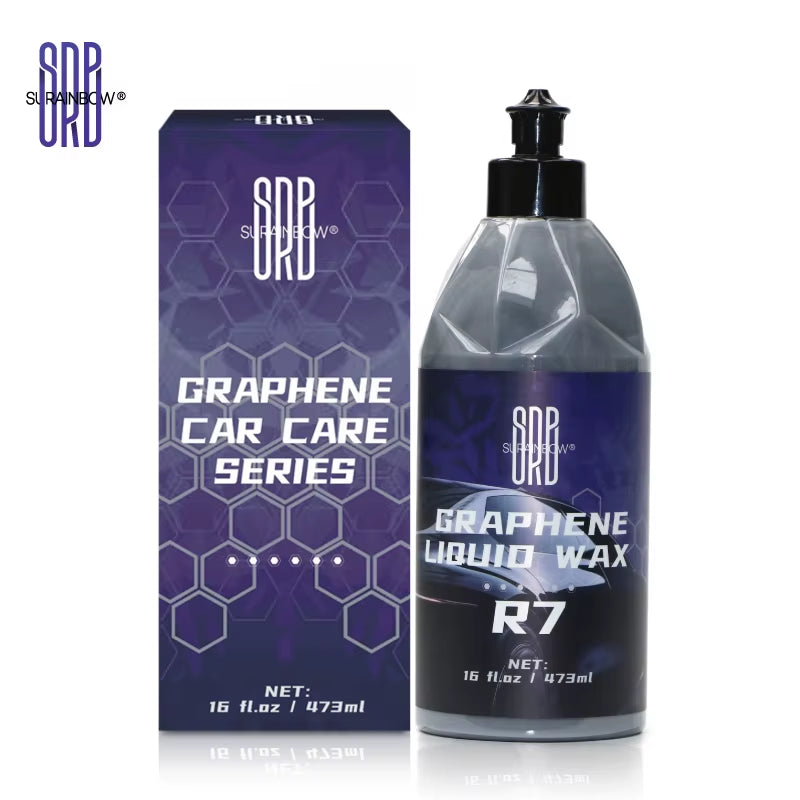 Graphene Liquid Wax - Graphene Spray Wax | Ultra-Slick Gloss Finish on Paint | Hyper Hydrophobic | Protection | Easy Application
