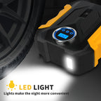 12V DC Tier Inflator, Auto Shut-Off 150PSI Air Pump for Car, Portable Tires Air Compressor