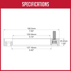 2 Pcs ATV UTV Wheel Spacers 4 on 156Mm 4X156Mm 1.00 Inch Thick 130Mm Hub 3/8" Thread Stud Fits Polaris
