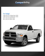 2PCS 8 Lug 50Mm Front Wheel Spacers 8X6.5 to 8X6.5 2 Inch Fit for Front Wheel 1994-2010 for Ram 2500 3500 2011-2012 for Ram 2500 3500