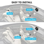 Baby Car Back Seat Camera, 4.3" HD Monitor Screen, Night Vision Baby Car Mirror