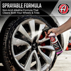 Adam'S Polishes Wheel & Tire Cleaner 16Oz - Professional All in One Car Wash Whe
