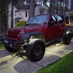 6 Pods LED Rock Lights,  Waterproof LED Neon Underglow Light for Car Truck ATV UTV SUV Offroad Boat Underbody Glow Trail Rig Lamp (White)