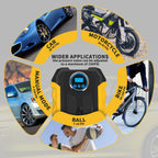 12V DC Tier Inflator, Auto Shut-Off 150PSI Air Pump for Car, Portable Tires Air Compressor