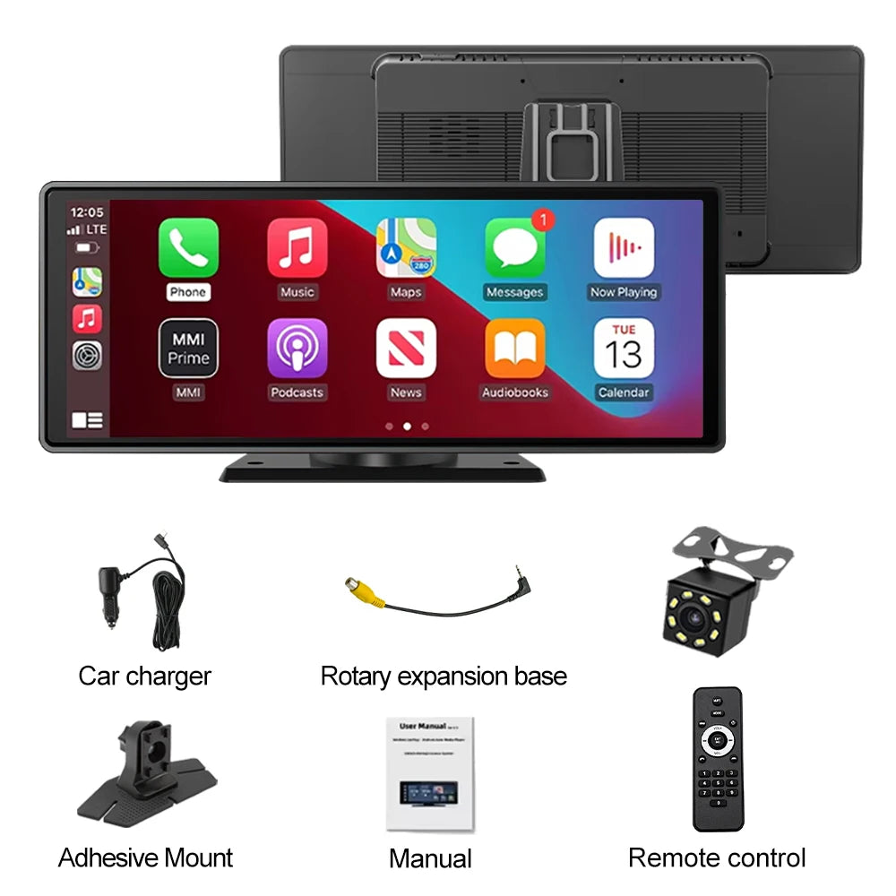 Universal 10.26 Inch Car Radio Multimedia Video Player WIFI Wireless Carplay & Android Auto MP5 Player for Apple or Android Gps