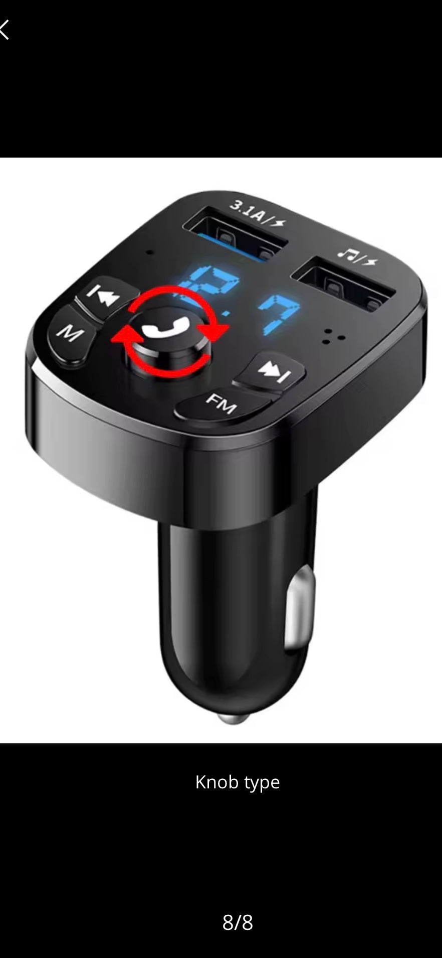Fm Bluetooth 5.0 Transmitter