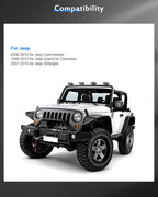 4PCS 5 Lug Hubcentric Wheel Spacers 1.25 Inch 5X5 to 5X5 5X127Mm Fits for 07-15 for Jeep Wrangler (JK)| 06-10 for Jeep Grand Cherokee| 06-10 for Jeep Commander