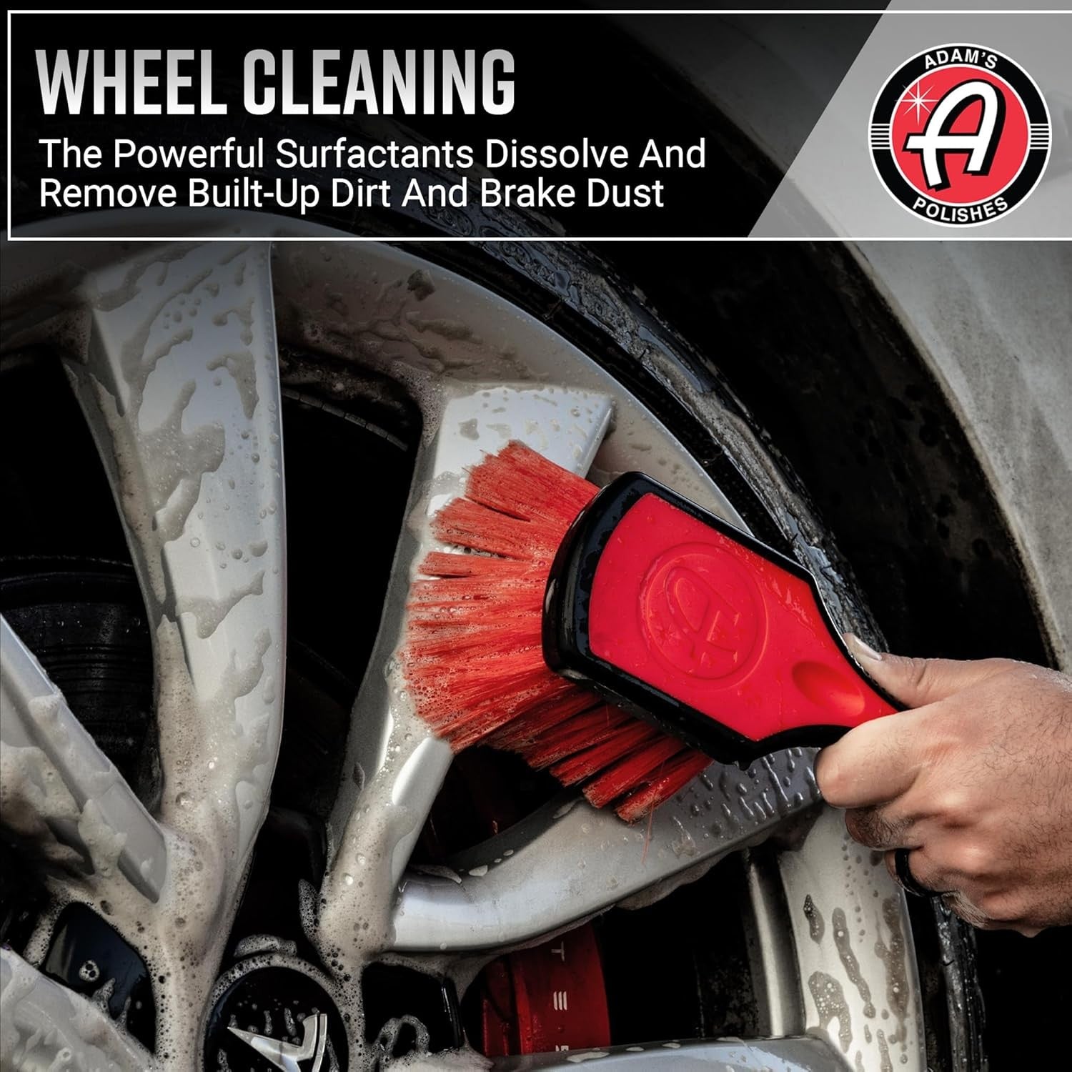 Adam'S Polishes Wheel & Tire Cleaner 16Oz - Professional All in One Car Wash Whe