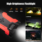 Car Jump Starter, 4000A Peak 30000Mah 150PSI Tire Inflator Digital Display LED Light