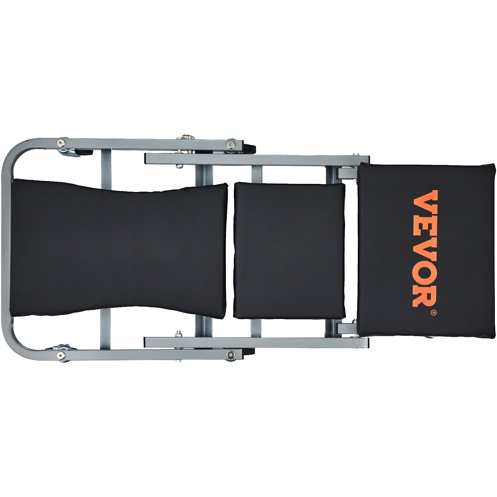 Mechanic Creeper 36''300Lbs 2 in 1 Folding Rolling Garage Stool Shop Chair