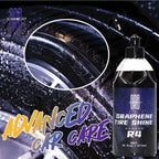 Graphene Tire Shine Spray Coating, Oil-Based Tire Dressing, Long Lasting Deep Black Shine, UV Protection & Dirt Repellent, 473Ml