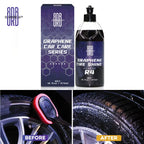 Graphene Tire Shine Spray Coating, Oil-Based Tire Dressing, Long Lasting Deep Black Shine, UV Protection & Dirt Repellent, 473Ml
